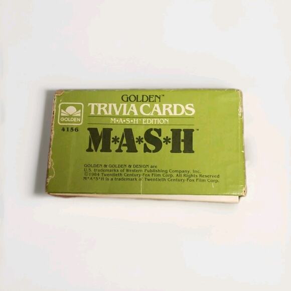 Vintage 1984 Golden Trivia Cards M*A*S*H Edition Complete - Picture 3 of 7